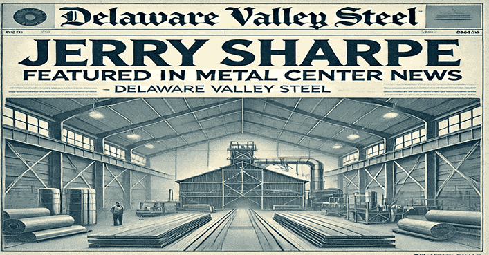 Jerry Sharpe Featured in Metal Center News: Insights on the Steel Plate Market